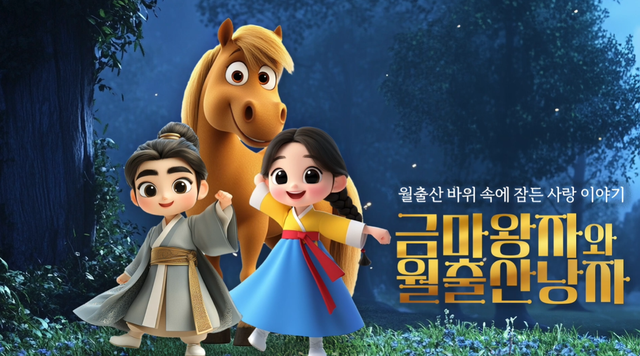 금마왕자와 월출산낭자